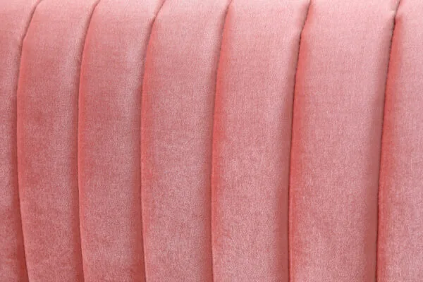 Divani Casa - Rachel Modern Pink Velvet Left Facing Sectional Sofa - Image 5