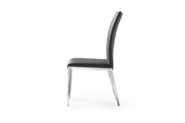 Modrest Taryn - Modern Dark Grey Dining Chair (Set of 2) - Image 2