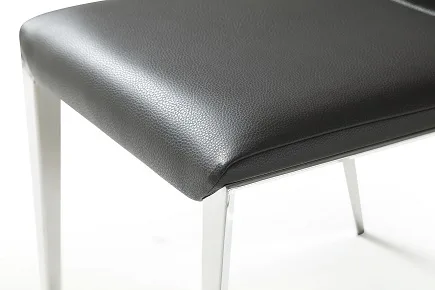 Modrest Taryn - Modern Dark Grey Dining Chair (Set of 2) - Image 3