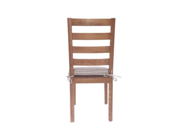 Modrest Lance Modern Ash Wood Dining Chair w/ Cushion (Set of 2) - Image 3
