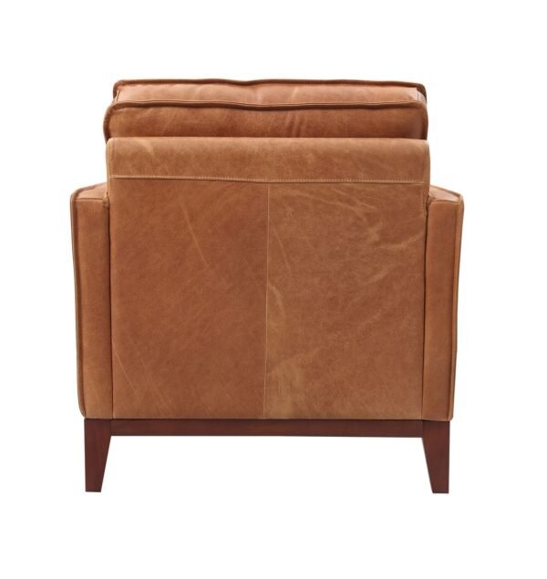 Divani Casa Naylor - Modern Brown Italian Leather Split Chair - Image 5