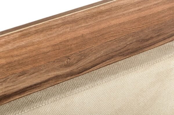 Nova Domus Matteo - Italian Modern Walnut & Fabric Bed - Image 4