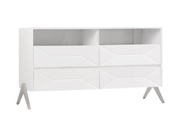 Modrest Candid Modern White Dresser - Image 5