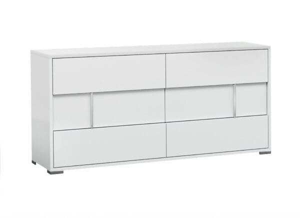 Modrest Nicla Italian Modern White Dresser - Image 4