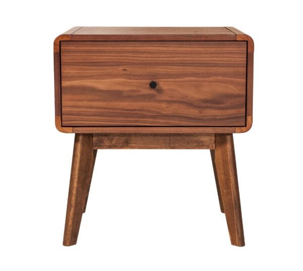 Modrest Marshall Mid-Century Modern Walnut Nightstand - Image 5