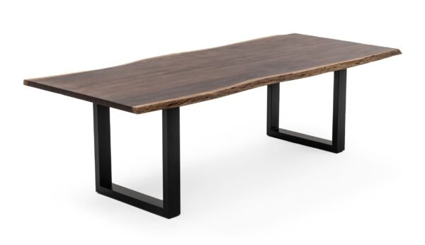 Modrest Taylor Modern 79" Live Edge Wood Dining Table - Image 2