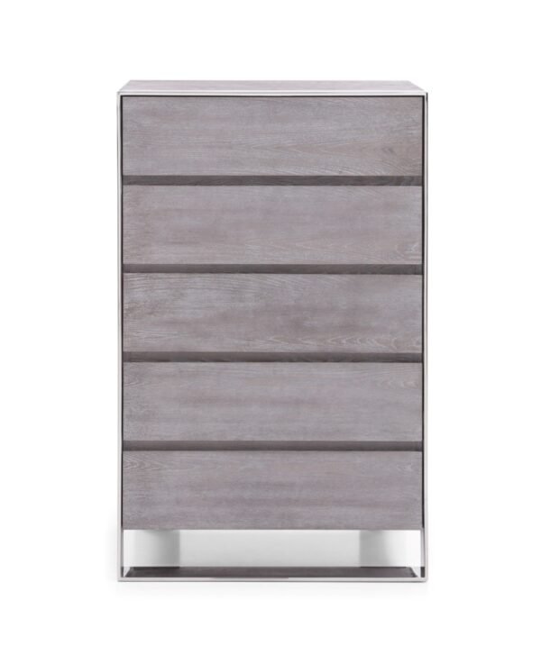 Modrest Arlene Modern Grey Elm Chest - Image 2