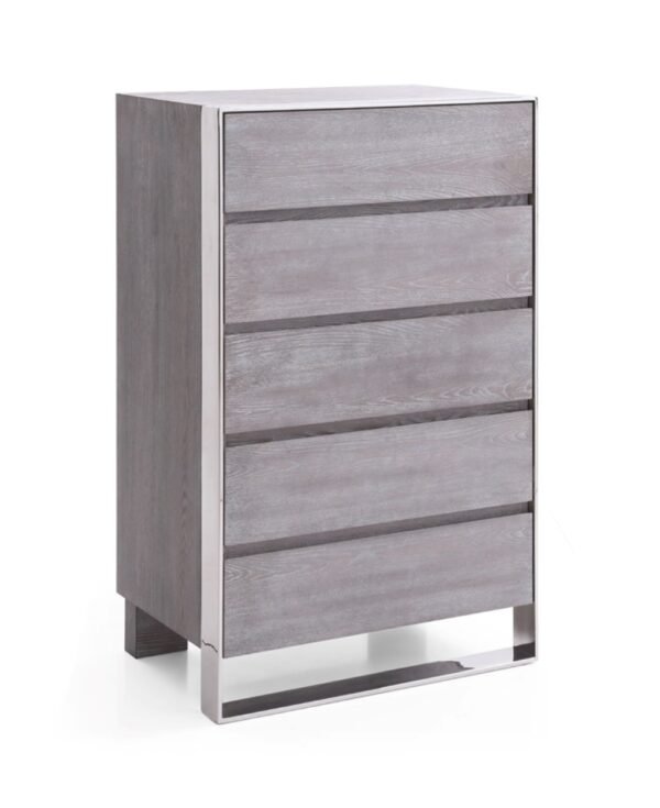 Modrest Arlene Modern Grey Elm Chest - Image 3