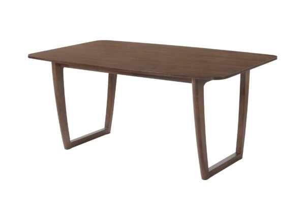 Modrest Jordan Modern Walnut Dining Table - Image 4