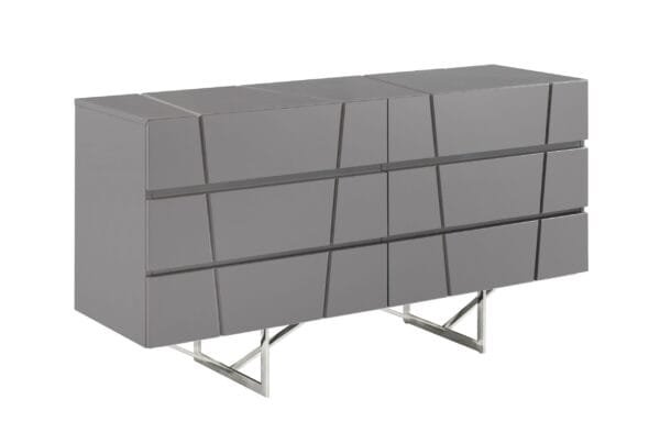 Modrest Chrysler Modern Grey Dresser - Image 2