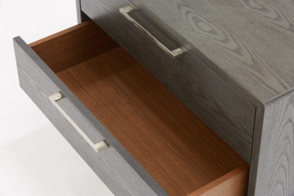Nova Domus Soria Modern Grey Wash Nightstand - Image 2