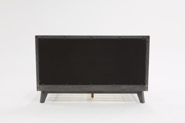 Queen Nova Domus Soria Modern Grey Wash Bed - Image 4