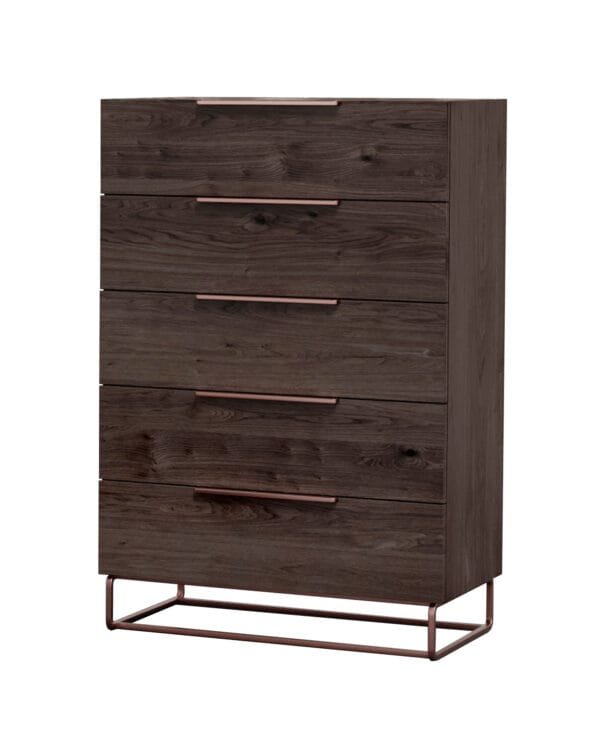 Nova Domus Benzon Modern Dark Rovere Chest - Image 2