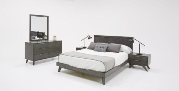 Nova Domus Soria Modern Grey Wash Mirror - Image 2
