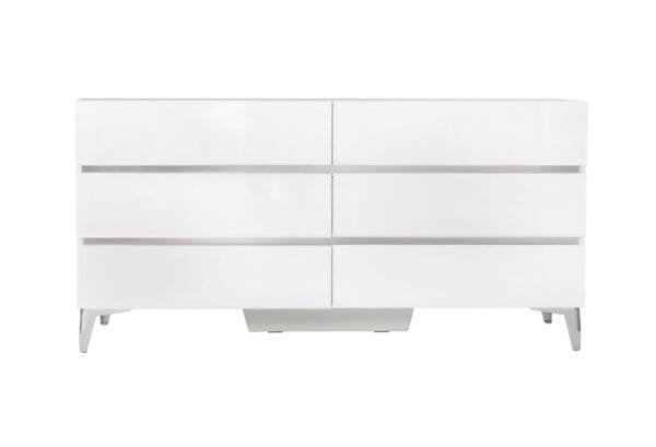 Nova Domus Angela - Italian Modern White Dresser - Image 2