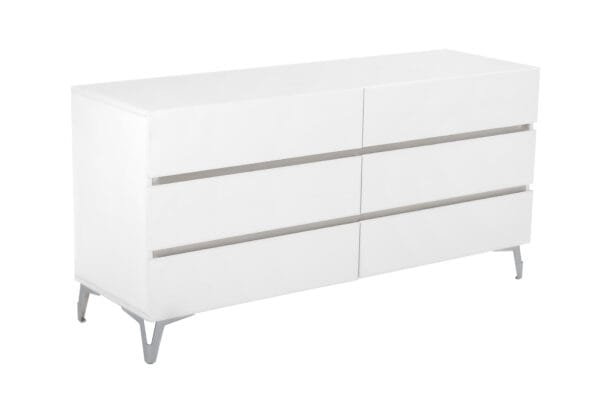 Nova Domus Angela - Italian Modern White Dresser - Image 3