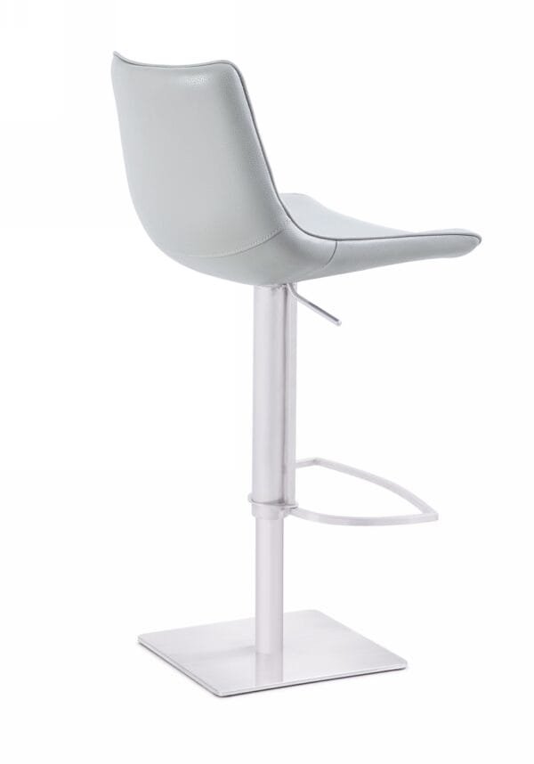 Modrest Manning - Modern White Bar Stool - Image 2