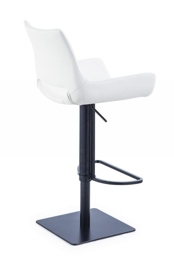 Modrest Niles - Modern White Bar Stool - Image 2