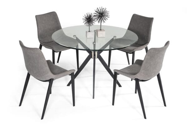 Modrest Dallas - Modern Black Dining Table - Image 4