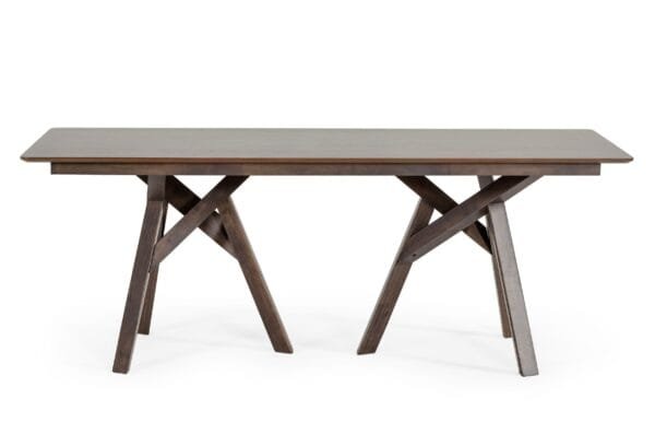 Modrest Grover - Modern Dark Wenge Dining Table - Image 2