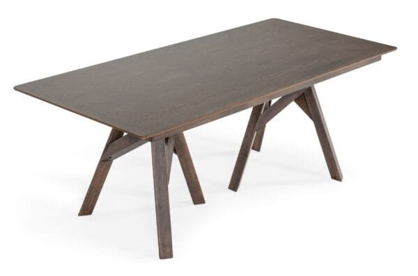 Modrest Grover - Modern Dark Wenge Dining Table - Image 3