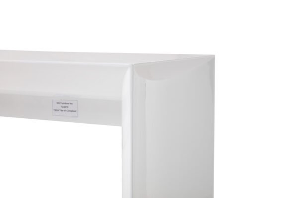 Modrest Corbett - Contemporary White Bar Table - Image 4