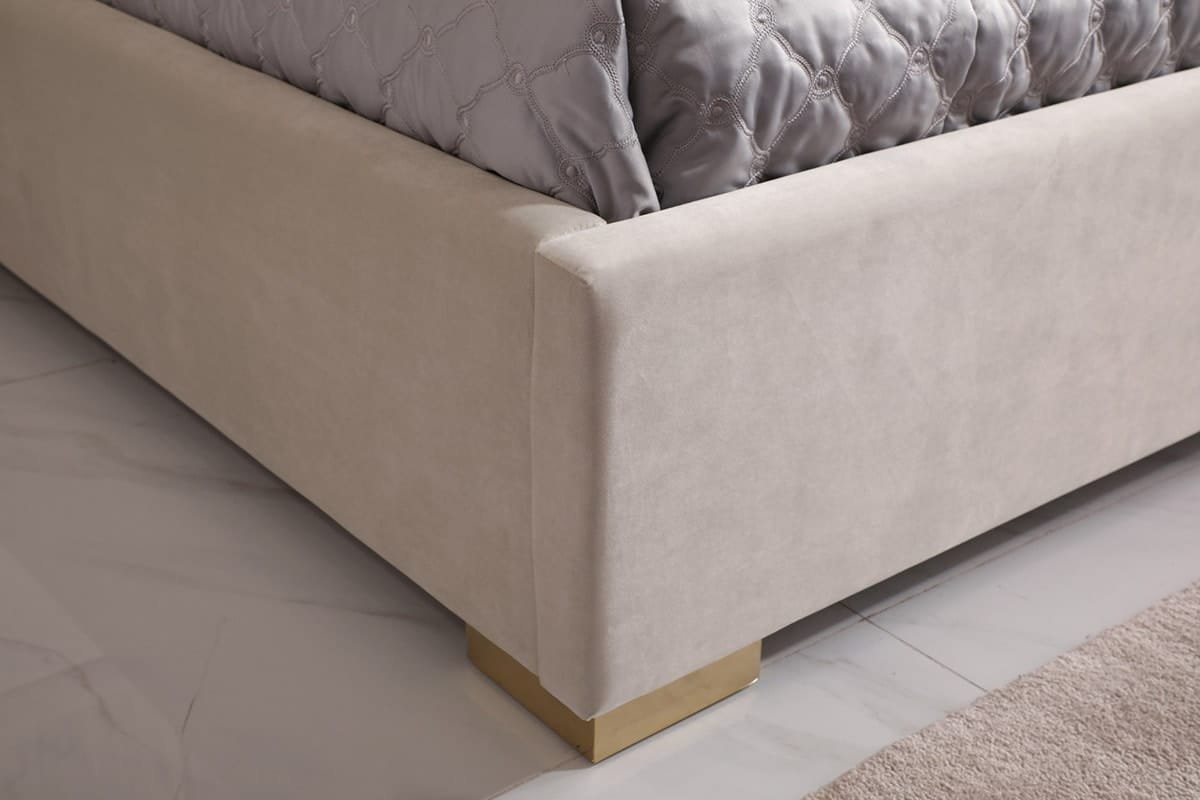 Modrest Corrico - Modern Off White and Champagne Gold Bedroom Set 4 Modrest Corrico - Modern Off White and Champagne Gold Bedroom Set - Image 4