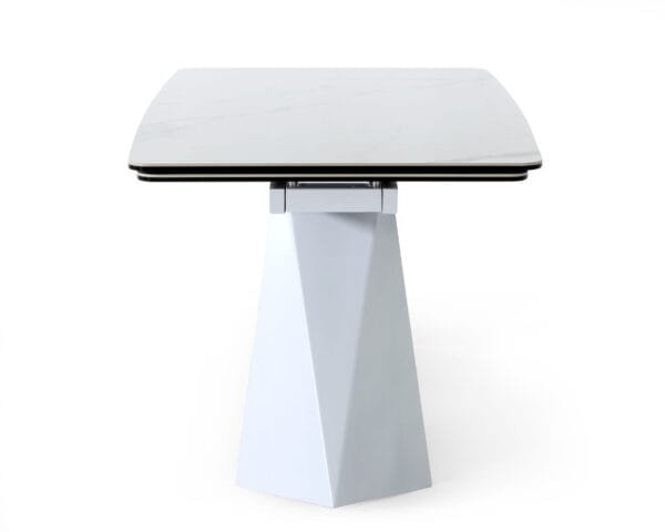 Modrest Encanto - Modern White Ceramic Dining Table - Image 5