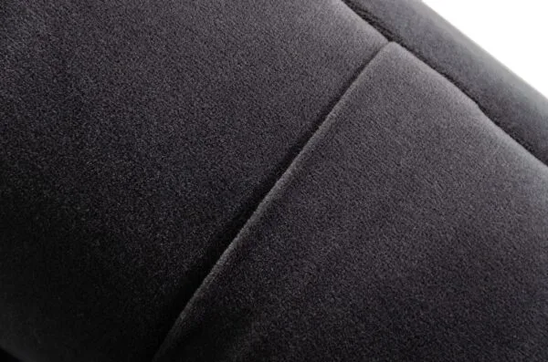 Divani Casa Chavez - DK Grey Velvet Sofa - Image 4
