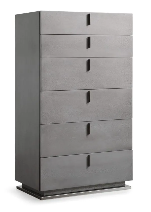 Modrest Buckley - Modern Grey Crackle Chest - Image 5