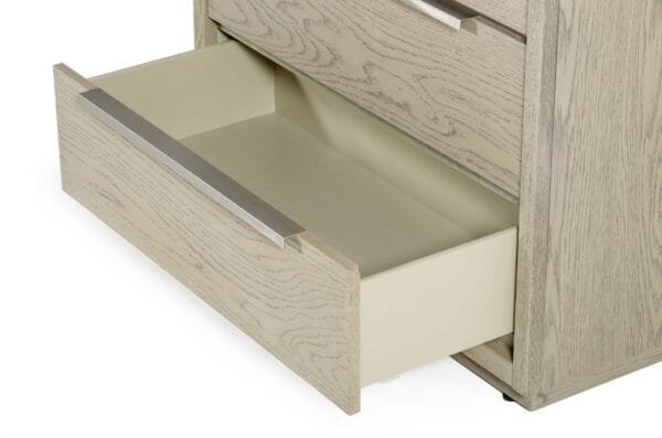 Modrest Samson - Contemporary Grey and Silver Chest - Image 2