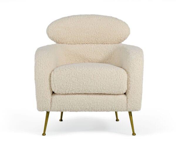 Modrest Altura - Modern Faux Fur Lounge Chair