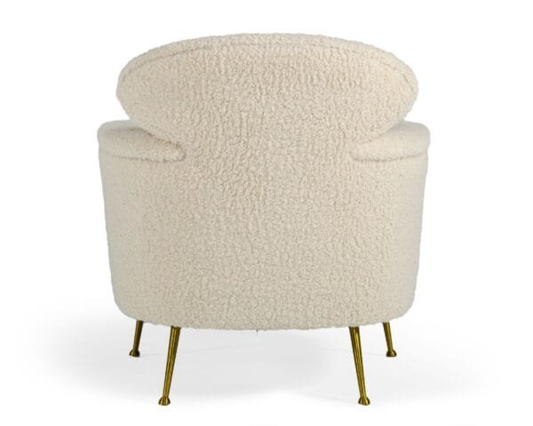 Modrest Altura - Modern Faux Fur Lounge Chair - Image 3