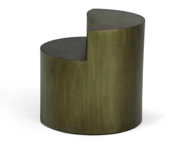 Modrest Avocet- Modern Grey End Table