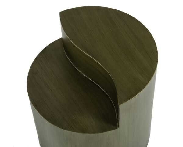 Modrest Avocet- Modern Grey End Table - Image 2