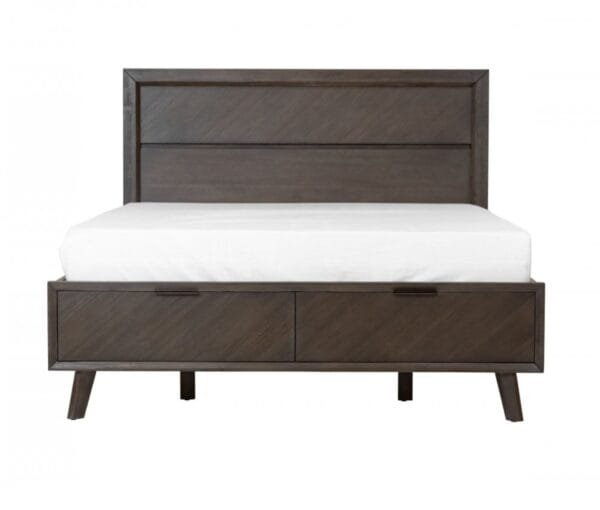 Modrest Roger - Mid-century Acacia Bedroom Set - Image 2