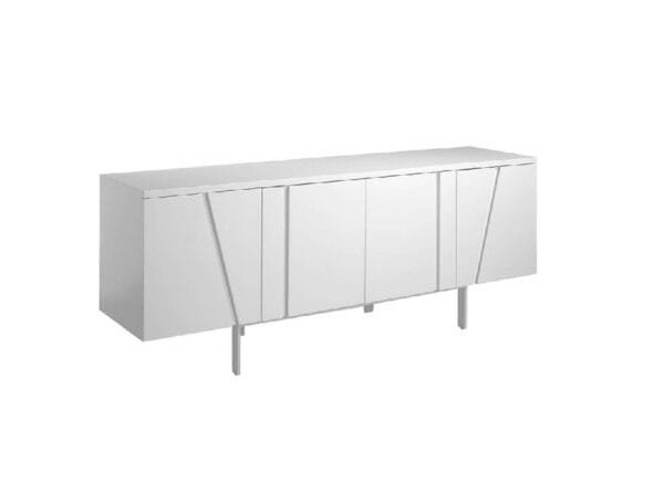 Modrest Mario - Modern White Veneer Buffet - Image 5