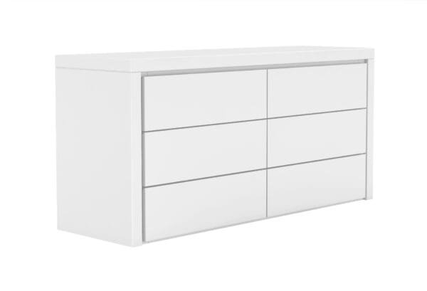 Modrest Adan - Modern White Dresser - Image 2