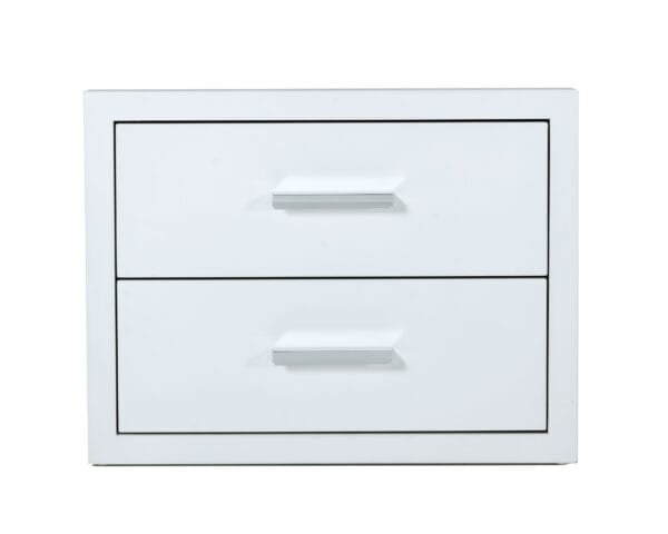Modrest Adan - Modern White Nightstand - Image 3