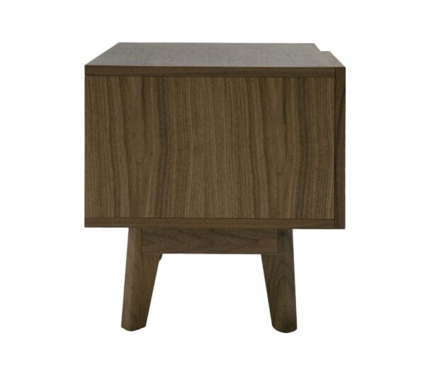 Modrest Abelard - Mid-century Walnut Nightstand - Image 3