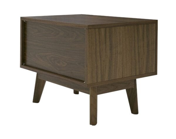 Modrest Abelard - Mid-century Walnut Nightstand - Image 4