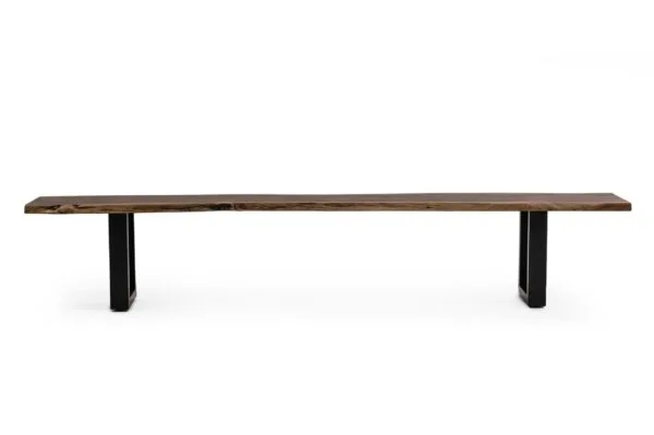 Modrest Taylor - X-Large 102" Modern Live Edge Dining Bench - Image 2