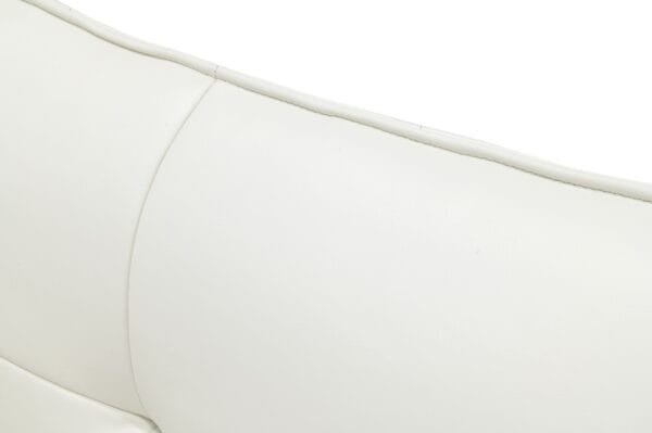 Modrest Patrick - Modern White Leather Bed - Image 3