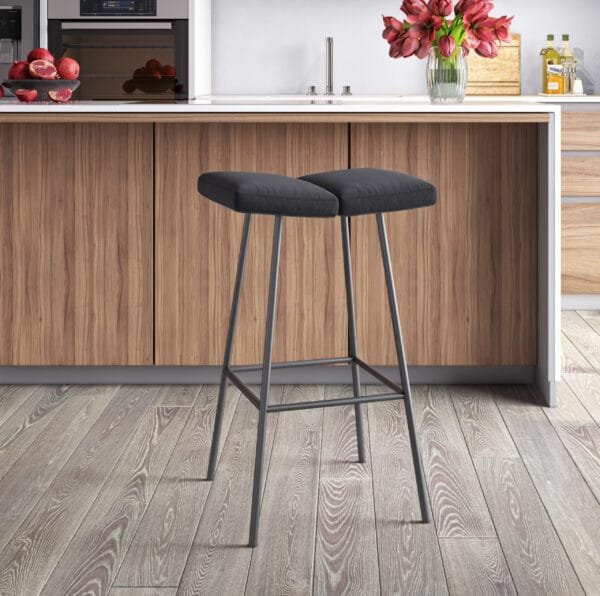 Modrest Spiro - Modern Brown Bar Stool - Image 5