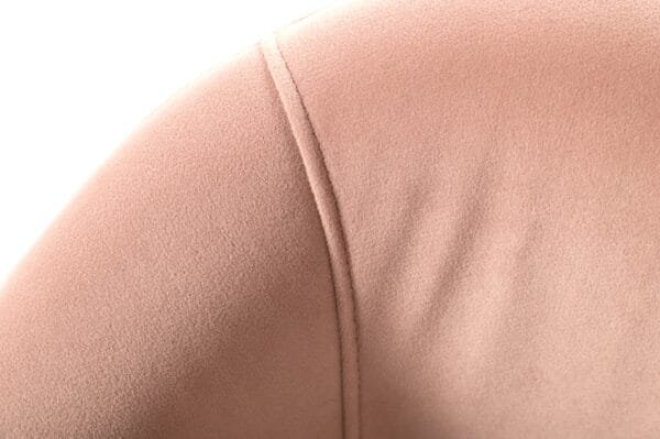 Modrest Mancos - Modern Pink Velvet Accent Chair - Image 4