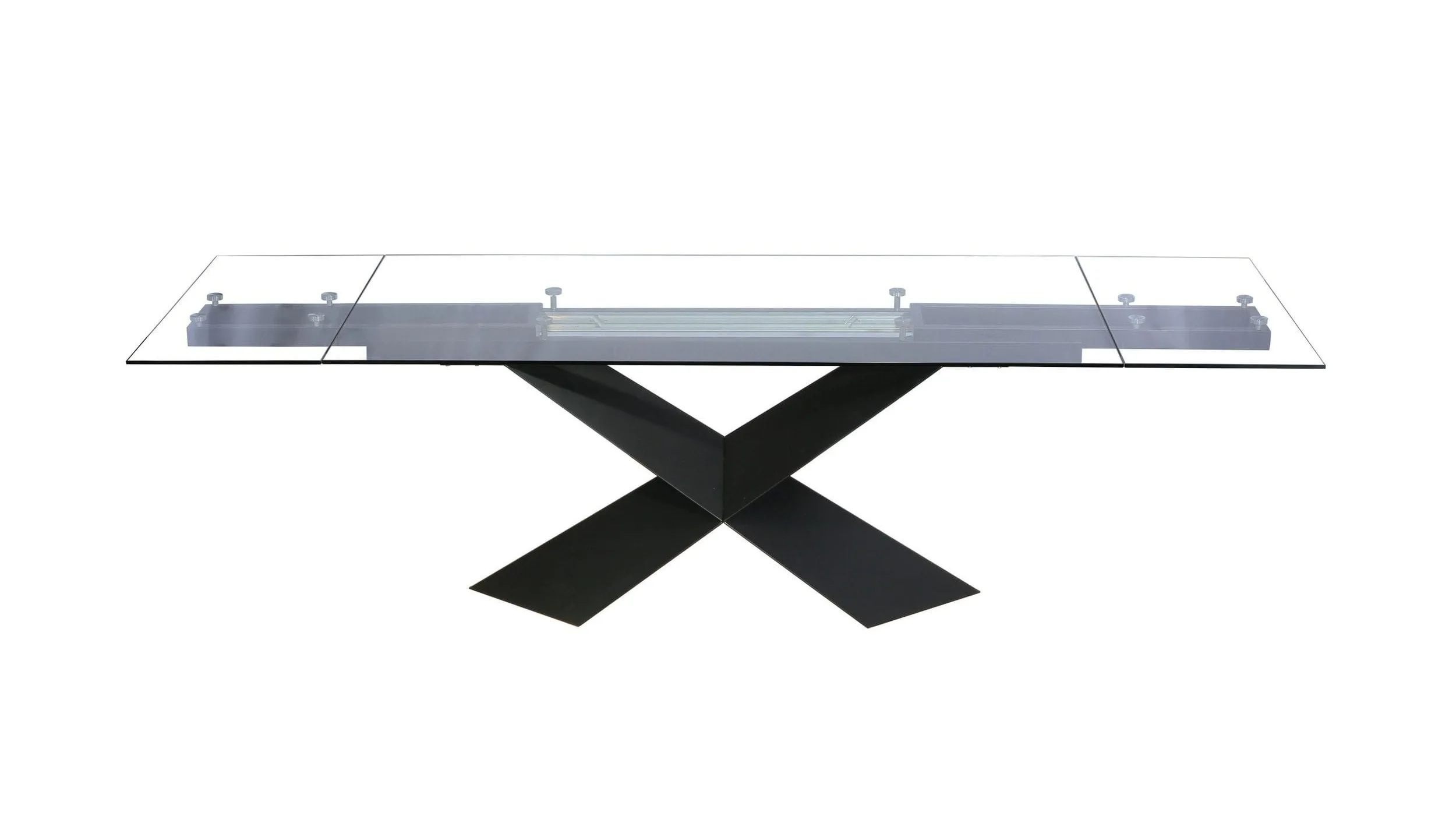 Modrest Scott - Modern Extendable Glass Dining Table - Image 3