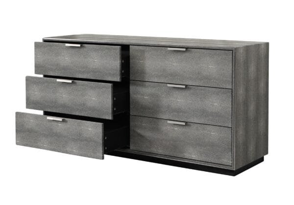 Modrest Dynasty - Modern Shagreen Dresser - Image 5