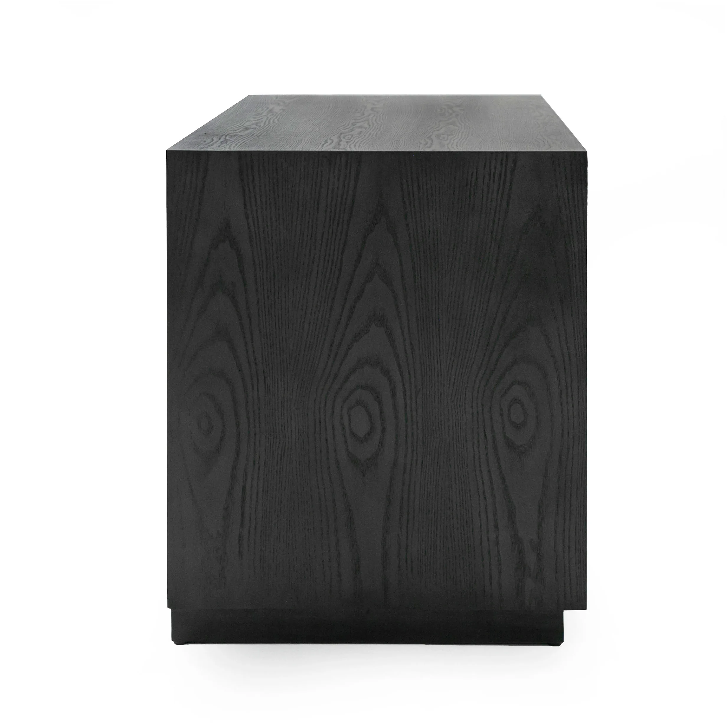 Modrest Manhattan - Contemporary Grey and Gold Nightstand - Image 3