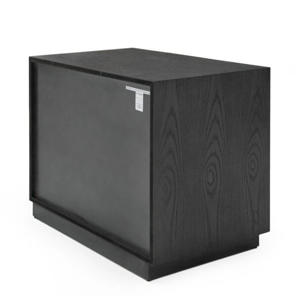 Modrest Manhattan - Contemporary Grey and Gold Nightstand - Image 2