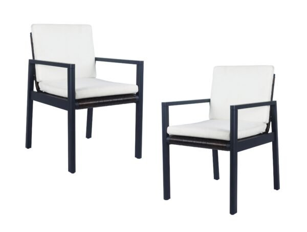 Renava Cuba - Modern Outdoor Dining Chair Set of 2 - Image 4